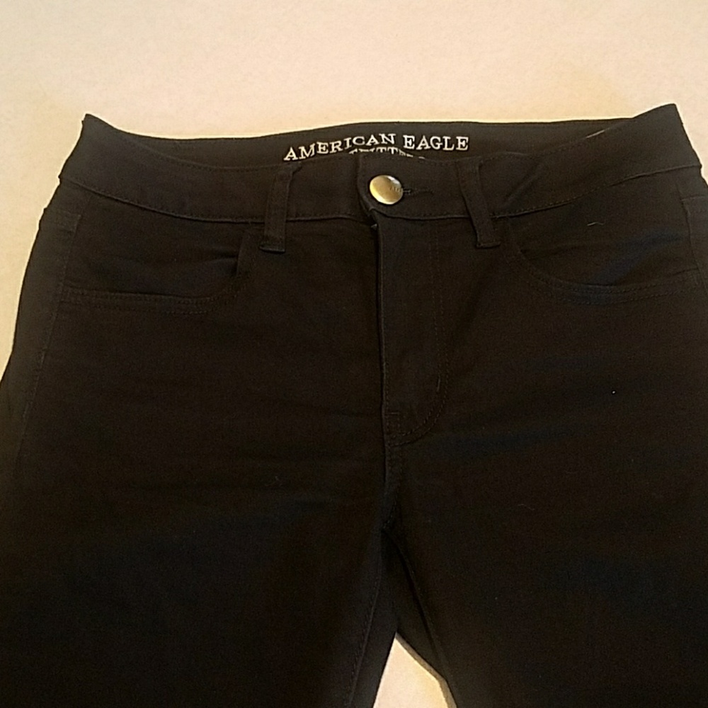 Black American Eagle Jegging